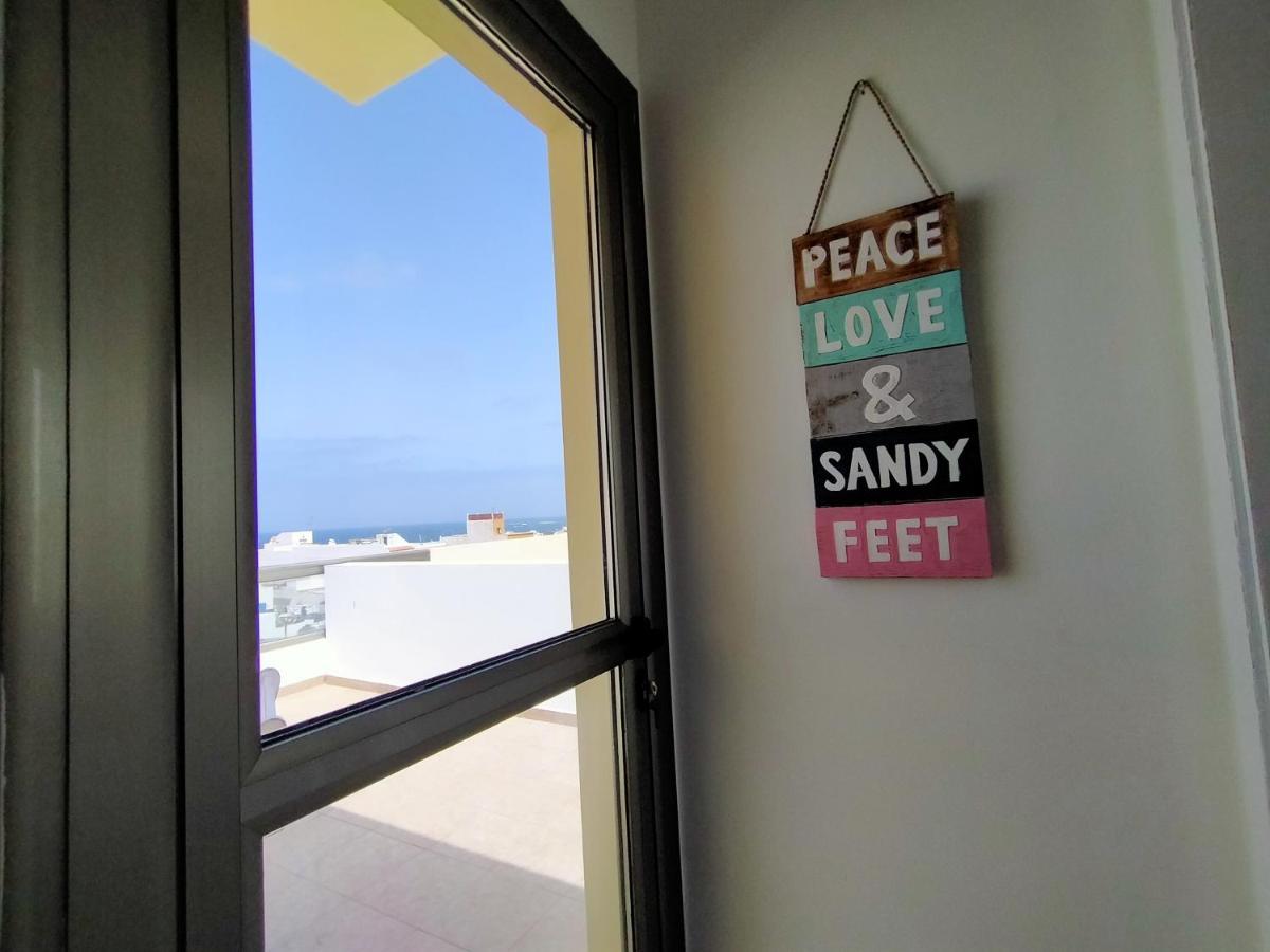 Los Lagos Sunset Sea View Private Roof Terrace El Cotillo  Bagian luar foto
